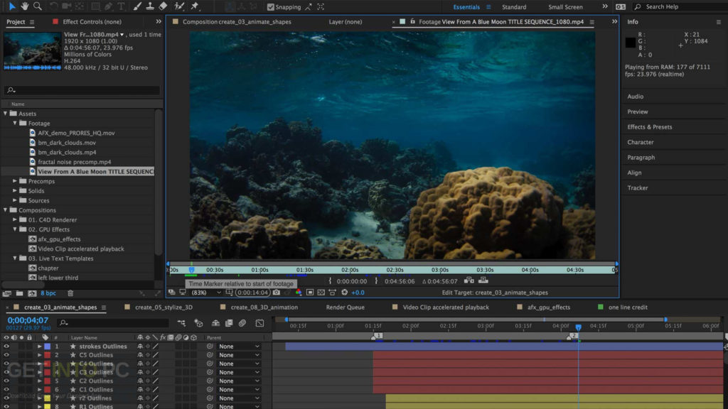 Adobe After Effects CC 2018 15.1.1.12 download